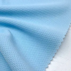 Wholesale Breathable 100% Polyester Wicking Bird Eye Mesh Fabric For Sportswear And Ball Suit