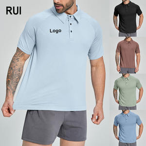 Camiseta Deportiva RUIQUWIN para Hombre, de Secado Rápido y Transpirable, Manga Corta, para Gimnasio, Running, Fitness y Entrenamiento, Gran Venta de Verano - Product Image 1