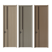 Portes intérieures modernes en bois massif – Portes HDF en gros pour maisons, hôtels, écoles – Finitions pour chambres, salons, hôpitaux