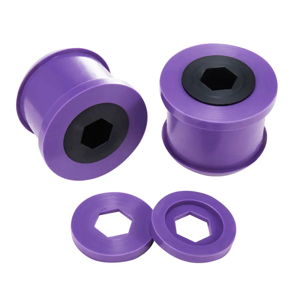 Peças para suspensão automotiva, arbusto traseiro roxo para 2007-2015 mini r55 r56 r57 r58 r59