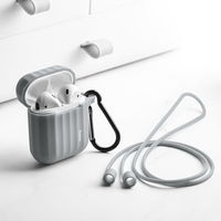Nouvelle coque en silicone HOCO WB10, couleurs vives, pour écouteurs Airpods 1/2