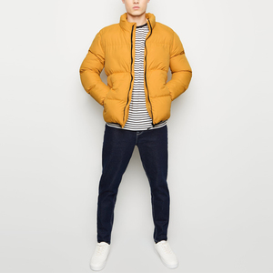 Cina fabbrica di <span class=keywords><strong>abbigliamento</strong></span> giacca a vento giù giacca cappotto riflettente di inverno personalizzato palla jacke uomini - Product Image 3