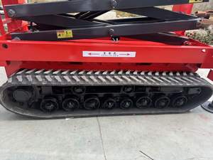 पूर्ण स्वचालित एक आदमी उठाने मंच स्व-चालित कैंची लिफ्टर रबर ट्रैक क्रॉलर कैंची लिफ्ट - Product Image 5