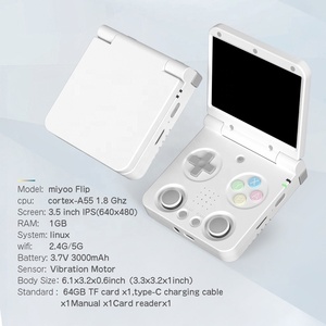 <span class=keywords><strong>Consola</strong></span> de Juegos Portátil <span class=keywords><strong>Miyoo</strong></span> Flip <span class=keywords><strong>V2</strong></span>, Compatible con 2 Jugadores, WiFi y Bluetooth Integrados, Muchos Simuladores, Pantalla de 3.5 Pulgadas, Estilo Retro - Product Image 6