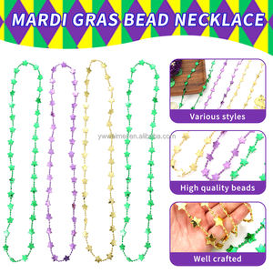 Di alta qualità durevole utilizzando collane a stella impermeabili per feste Multi-colore collana a stella a cinque punte - Product Image 5