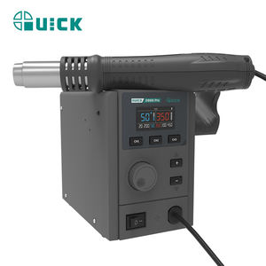 QUICK 2008 Pro 110V/220V 750W Estación <span class=keywords><strong>de</strong></span> soldadura <span class=keywords><strong>de</strong></span> aire caliente Pantalla digital LED <span class=keywords><strong>Pistola</strong></span> <span class=keywords><strong>de</strong></span> <span class=keywords><strong>calor</strong></span> <span class=keywords><strong>de</strong></span> aire caliente <span class=keywords><strong>de</strong></span> viento suave Herramienta <span class=keywords><strong>de</strong></span> estación <span class=keywords><strong>de</strong></span> retrabajo SMD - Product Image 4