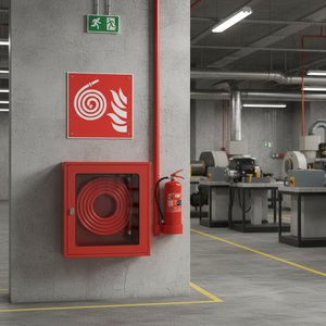 Cartello tubo antincendio PVC 400x400mm - Product Image 3
