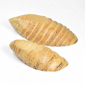 Bamboo <b>Root</b> Carving Fruit Plate Handmade Wooden Pattern Serving Tray Home Use - Product Image 2