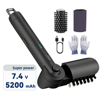 Nouvelle brosse rotative électrique 2026 pour nettoyage de grillades, haute puissance, sans fil, rechargeable, avec angle réglable