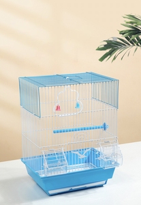 Jaula de Cría para Pájaros YS Easy Clean, Plegable, de Alambre de Hierro, Portátil, Colorida, para Periquitos, Canarios y Pinzones - Product Image 5
