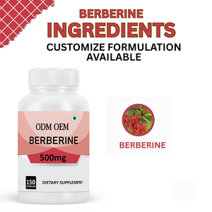 Cápsulas de Berberina HCL Orgánica de Alta Potencia 500mg, Suplemento Nutricional Herbal para el Equilibrio del Metabolismo y Digestión - Product Image 3