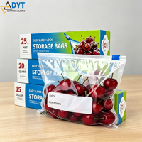 Sacs refermables personnalisés avec logo, qualité alimentaire, avec valve, réutilisables, sans fuite, emballage plastique pour aliments pour bébés, sucre, légumes