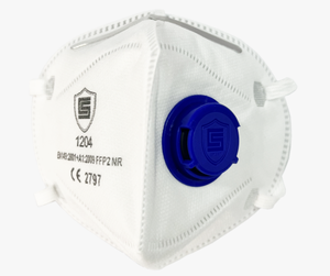Mascarillas FFP2 Desechables con Válvula, Certificadas CE, para Pintura, Respiradores P2, Mascarillas FFP2, Fábrica Verificada - Product Image 2