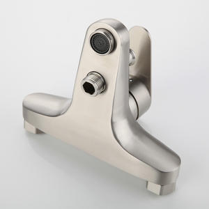 Robinet mitigeur de douche pour baignoire en acier inoxydable 304, trois voies, installation encastrée simple - Product Image 3