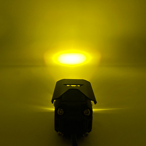 Faro LED para Motocicleta ADT, Lente Doble de Color Blanco y Amarillo, Lámpara Antiniebla Auxiliar para Motocicletas - Product Image 5