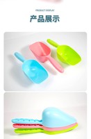 Mini outils de jardin truelle enfants plage pelle jardinage plastique sol creuser transplantation main nourriture pour animaux de compagnie pelle