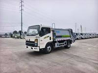 Camion à ordures compacteur diesel manuel Sinotruk HOWO Mini 6,5 m³ 4x2 avec moteur 140 ch, directement de l'usine