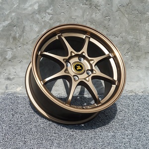 Rueda de carreras de bronce <span class=keywords><strong>JZ</strong></span>, ruedas forjadas 4X100 de 15 pulgadas, venta al por mayor y al por menor para EG6 EK3 AE86 - Product Image 4