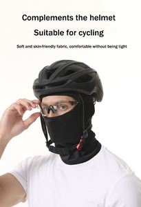 <span class=keywords><strong>Masque</strong></span> de cyclisme coupe-vent <span class=keywords><strong>anti</strong></span>-<span class=keywords><strong>poussière</strong></span> pour sports de plein air, protection solaire respirante pour casque de <span class=keywords><strong>moto</strong></span> - Product Image 3