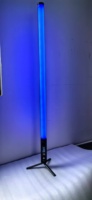 Lumière de scène sans fil RGBW à matrice LED, alimentée par batterie, pour DJ, bar, IP65, DMX512, CRI90, télécommande, valise, ambiance musicale