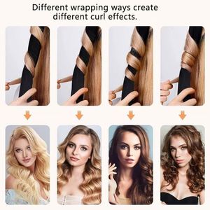Hot Sale Satin Heatless DIY Hair Curler Soft Sleep Hair Rollers Set Curling Rod Headband with Scrunchies and Clip - Product Image 3