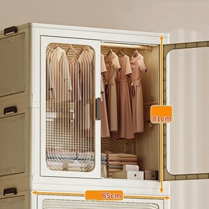 Armadio Multi-Livello per la <span class=keywords><strong>Casa</strong></span>, Produzione all'Ingrosso e su Misura, Mobile per Vestiti Pieghevoli, Facile Montaggio, Arredamento Domestico - Product Image 2