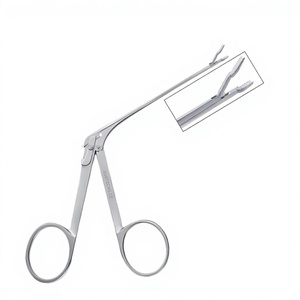 Pinzas Quirúrgicas Manuales JUERS de 4.5 mm con Mandíbula Larga para Microcirugía ORL, Instrumento Quirúrgico de Acero Inoxidable de Precisión, Certificación CE - Product Image 1