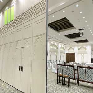 Cloison coulissante en bois insonorisée, moderne, réglable, flexible, suspendue, en aluminium - Product Image 2