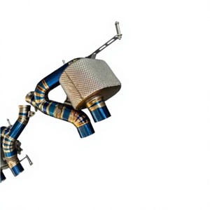 Système d'échappement arrière Valvetronic en titane de qualité supérieure Vortex Grade 5 pour Ferrari F12 812 GTS - Product Image 5