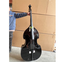 Allemagne Type Popular Black Handmade 3/4 Upright Double Bass Kit