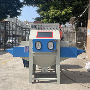 Kunden spezifische Sands trahl maschine Trockener Sands trahl schrank Industrieller Sands trahl schrank Staubs ammler - Product Image 1