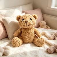 Ours en peluche personnalisé, jouet en peluche doux, animal en peluche, vente en gros, OEM, ODM, fabricant de logos personnalisés, cadeau pour enfants et cadeaux promotionnels