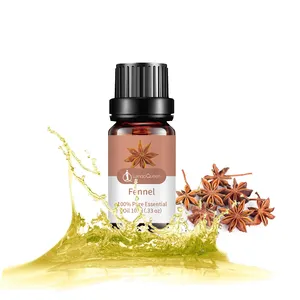 10ml Hot Sale Fennel Oil 100% Fennel Seed Oil Price Competitive
