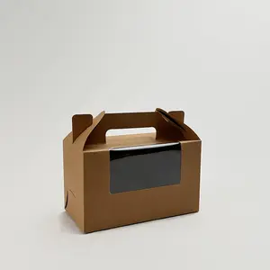 カスタムロゴポータブルタオルロールフルケーキデザートボックス使い捨てスイスロールMuSiケーキロールボックス食品用エンボス加工付き