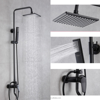 Système de salle de bain, ensemble de robinets mitigeurs de salle de bains, robinets de pluie, robinet de douche et de bain