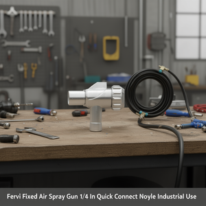 Pistola de Aire Fijo Fervi con Conector Rápido de 1/4 Pulgada para Uso Industrial - Product Image 3