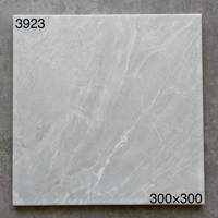 Carreaux de sol en briques anciennes 300x300mm gris mat antibactériens antidérapants en céramique pour villa, hall, salle de bain, cuisine, intérieur