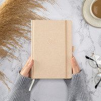 Journal de lecture A5 en cuir PU couverture rigide Journal transfrontalier de couture cahier de reliure cadeau pour les étudiants et les nouveaux lecteurs