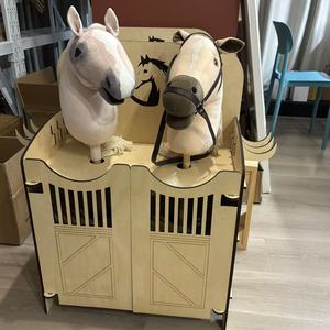 Caballito de Juguete en Miniatura para Casa de Muñecas, Juego de Caballitos para Niños, Juguetes en Miniatura, <span class=keywords><strong>La</strong></span> Pequeña Casa del Caballito - Product Image 6
