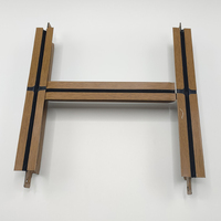 Grille en T en acier inoxydable galvanisé, moderne, haute résistance, 32/38, ignifuge, antirouille, revêtement zinc, pour plafond carré d'hôtel