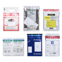 Bolsa de Seguridad Personalizada Anti-falsificación de Material PE, Sello Autoadhesivo, Impresión por Grabado, Logotipo Personalizado OEM/ODM