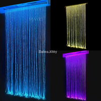 Équipement de Salle Sensorielle : Jouet Mural Tactile pour Autisme, Stimulation Visuelle à Changement de Couleur, Lumière Optique à Fibres Optiques en Cascade