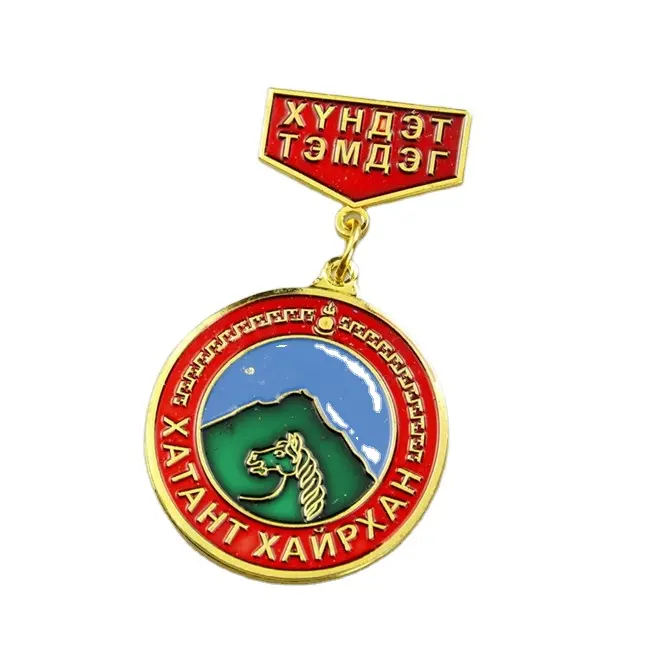 مخصص الفرجار دليل ميدالية دبوس من Honour هدايا تذكارية مخصصة ميدالية