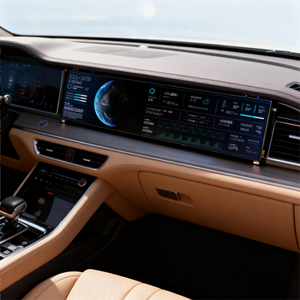 HSD088IPW1-A00 8.8英寸智能屏，带高清视频输出 1920X480 USB Type C <span class=keywords><strong>LCM</strong></span>显示模块 扩展屏液晶模块 - Product Image 2