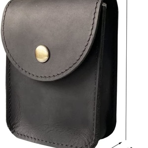 Wholesale Leather <b>Playing</b> <b>Card</b> Case Storage Pouch Single Deck Leather <b>Playing</b> <b>Card</b> Holder for Poker and Bridge - Product Image 3