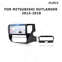 Cadre d'intégration pour autoradio DVD pour Mitsubishi Outlander RHD, compatible avec les panneaux de lecteur radio Android pour voiture