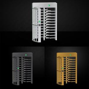 <span class=keywords><strong>RFID</strong></span> QR 코드 안면 인식 생체 인식 지문 카드 리더 얼굴 인식 액세스 제어 전체 높이 개찰구 게이트