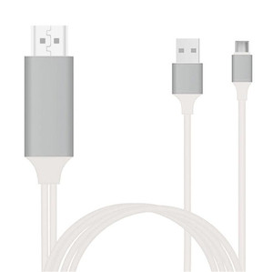 2 M USB Loại C cho iPhone 8 pin để HDMI âm thanh video cáp HDTV kỹ thuật số AV thông minh chuyển đổi Adapter cho iPhone <span class=keywords><strong>Samsung</strong></span> Huawei - Product Image 5