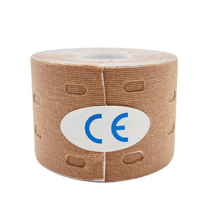 Autocollants élastiques en coton résistant à l'eau Kinesio Muscle Bandages perforés pour la <span class=keywords><strong>poitrine</strong></span> et le sport Largeur 5cm - Product Image 6