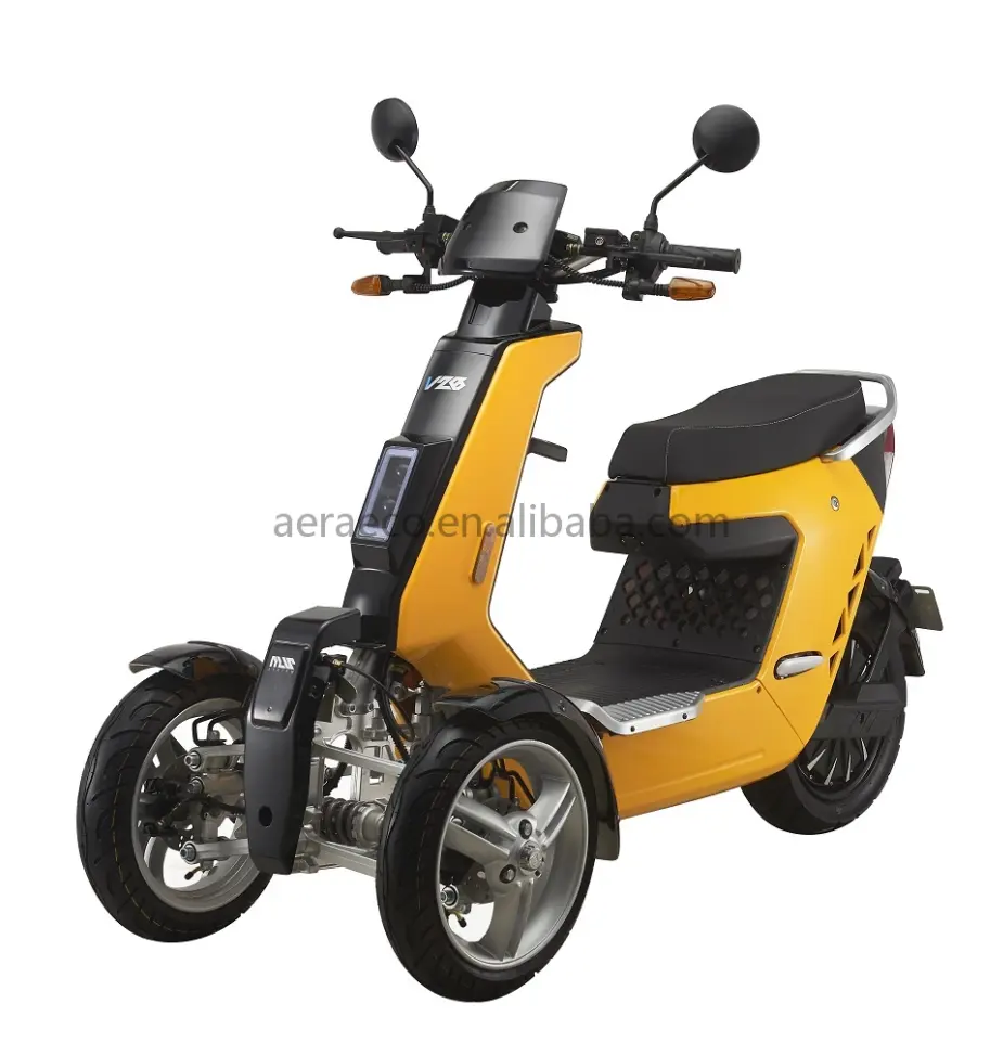 AERA-V28 EEC ters 3 tekerlekli elektrikli scooter Itank E trike 45km/h elektrik motorlu Scooter 3 tekerlekli yetişkin için uzun mesafe